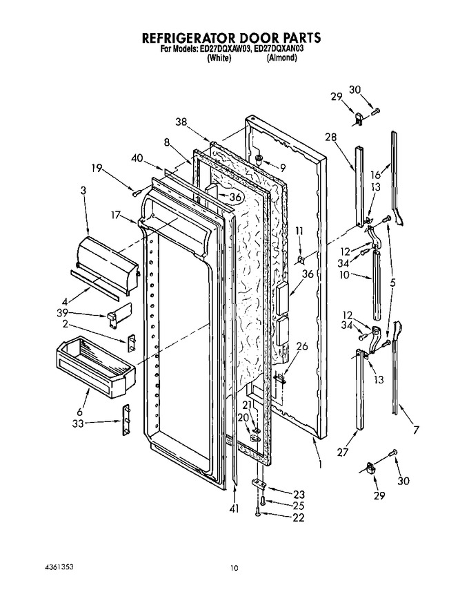 Diagram for ED27DQXAW03