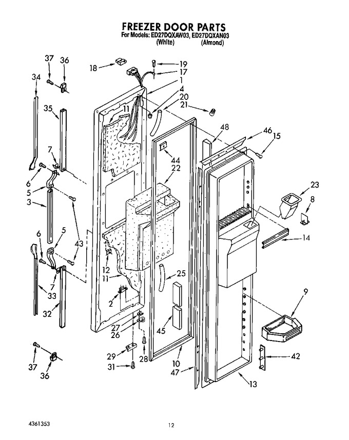 Diagram for ED27DQXAW03