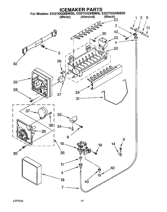 Diagram for ED27DQXBW00