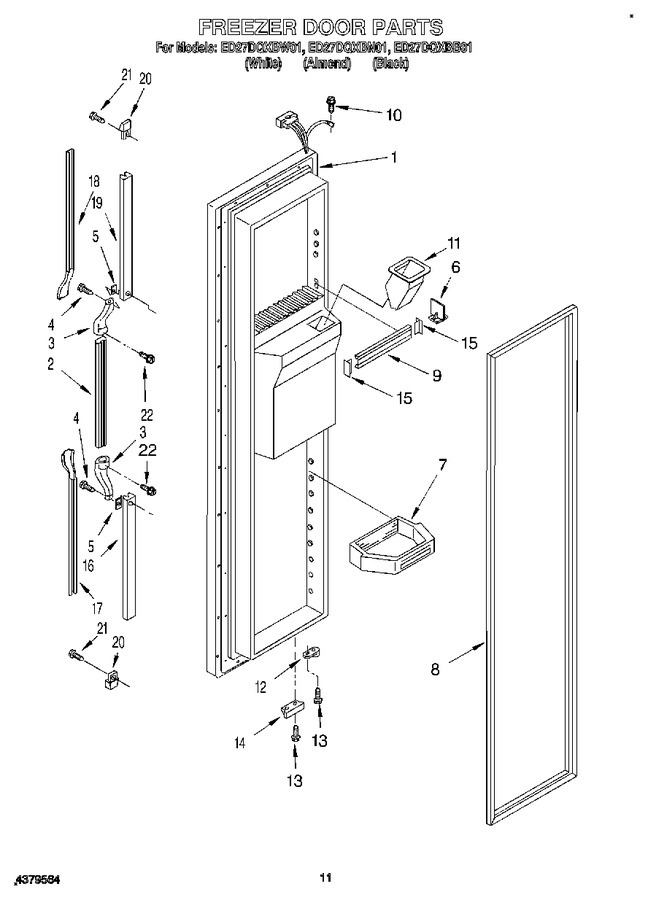 Diagram for ED27DQXBW01