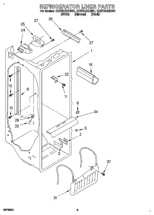 Diagram for ED27DQXDB01