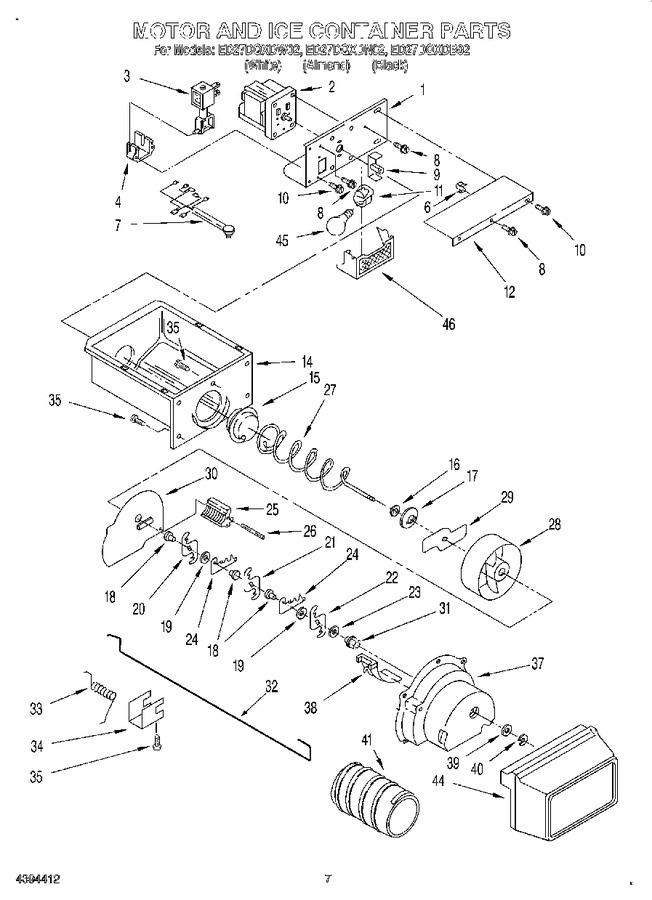 Diagram for ED27DQXDB02