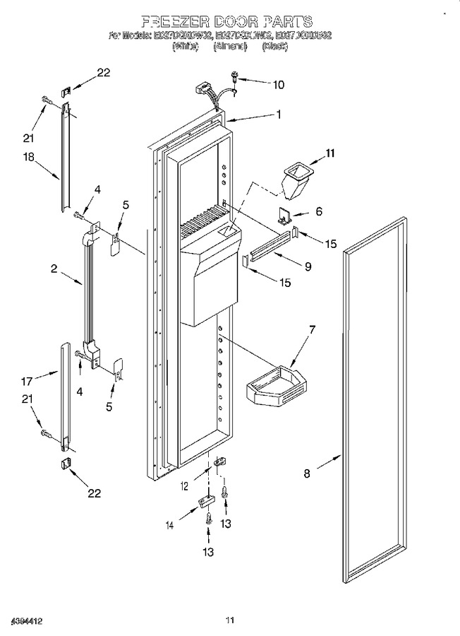 Diagram for ED27DQXDW02