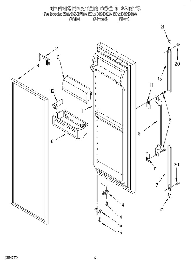 Diagram for ED27DQXDW04