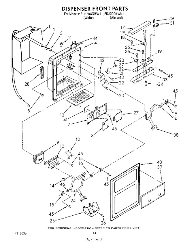 Diagram for ED27DQXWN11