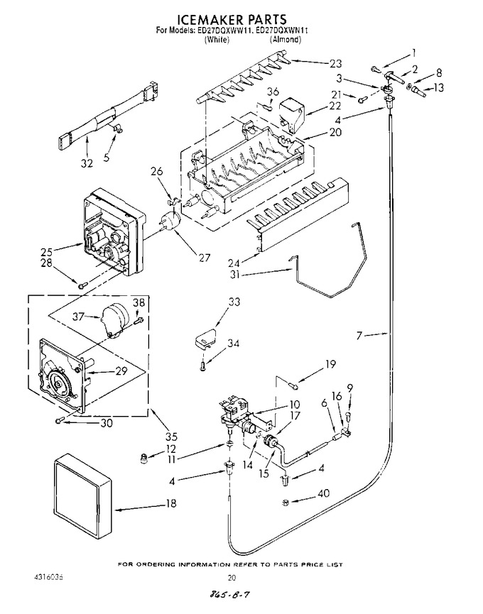 Diagram for ED27DQXWN11