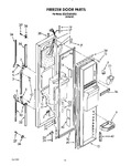 Diagram for 08 - Freezer Door