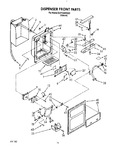 Diagram for 09 - Dispenser Front