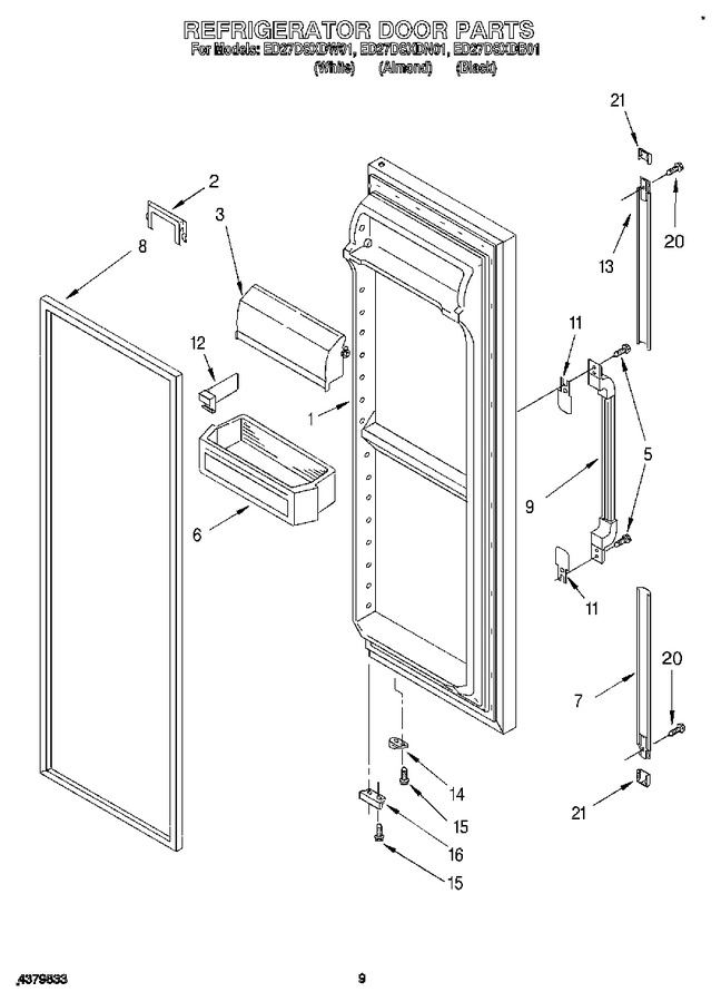 Diagram for ED27DSXDW01