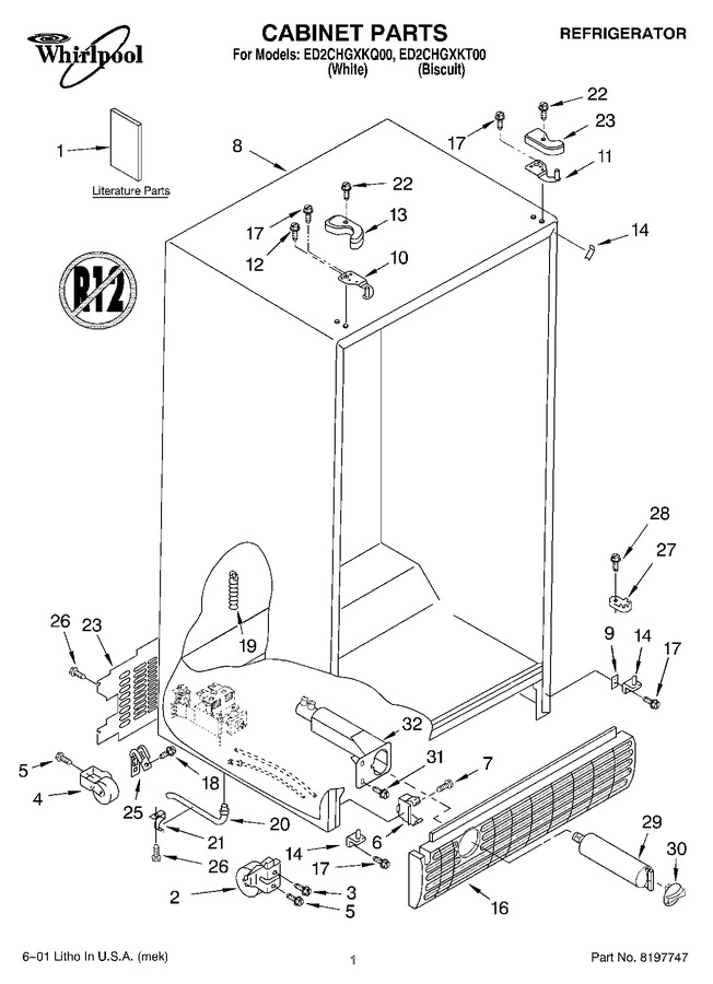 Diagram for ED2CHGXKT00