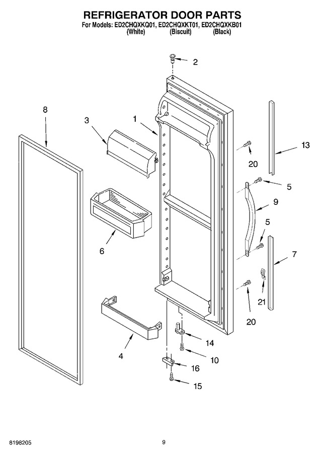 Diagram for ED2CHQXKB01