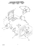 Diagram for 09 - Dispenser Front