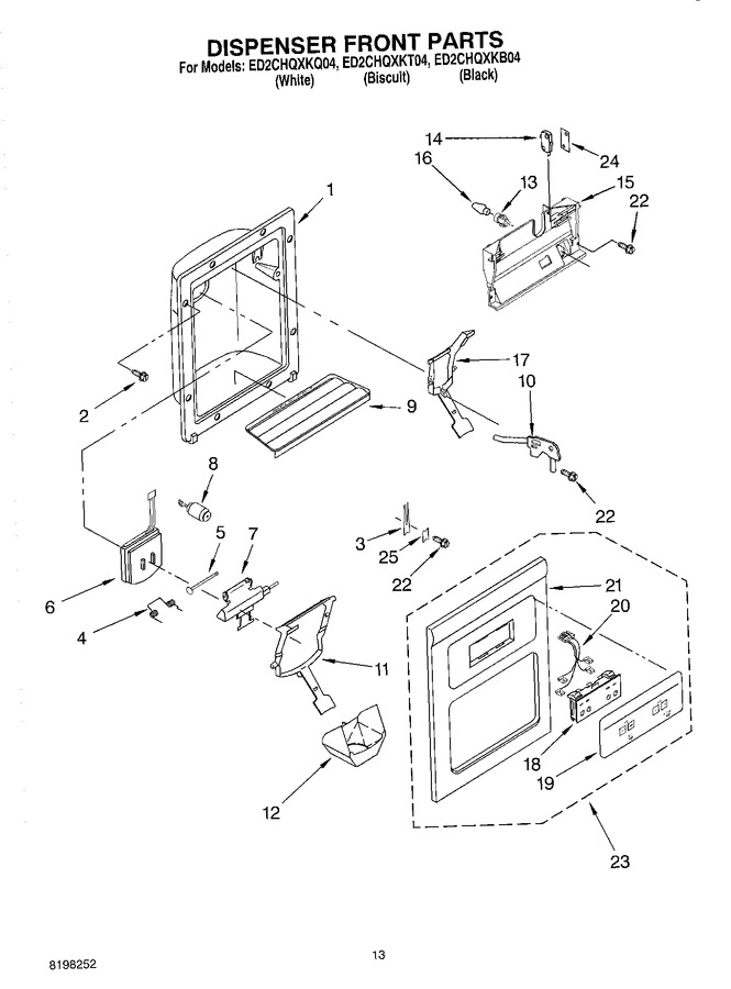 Diagram for ED2CHQXKT04