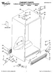 Diagram for 01 - Cabinet Parts