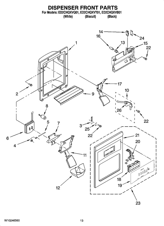 Diagram for ED2CHQXVQ01