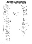 Diagram for 05 - Motor And Ice Container Parts