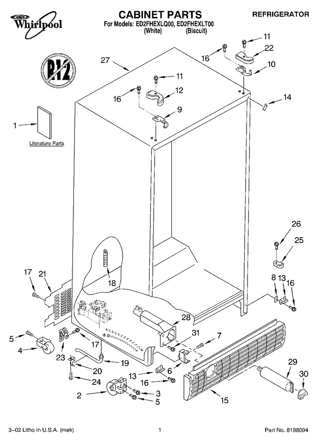 Diagram for ED2FHEXLT00