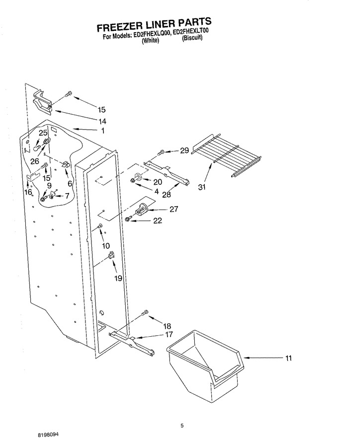 Diagram for ED2FHEXLT00