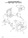 Diagram for 08 - Dispenser Front Parts