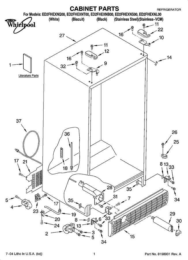 Diagram for ED2FHEXNB00