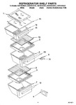 Diagram for 03 - Refrigerator Shelf Parts