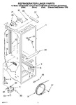 Diagram for 02 - Refrigerator Liner Parts