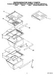 Diagram for 03 - Refrigerator Shelf Parts