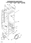 Diagram for 02 - Refrigerator Liner Parts