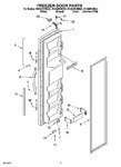 Diagram for 07 - Freezer Door Parts