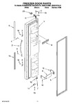 Diagram for 07 - Freezer Door Parts