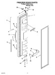 Diagram for 07 - Freezer Door Parts