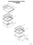 Diagram for 03 - Refrigerator Shelf Parts