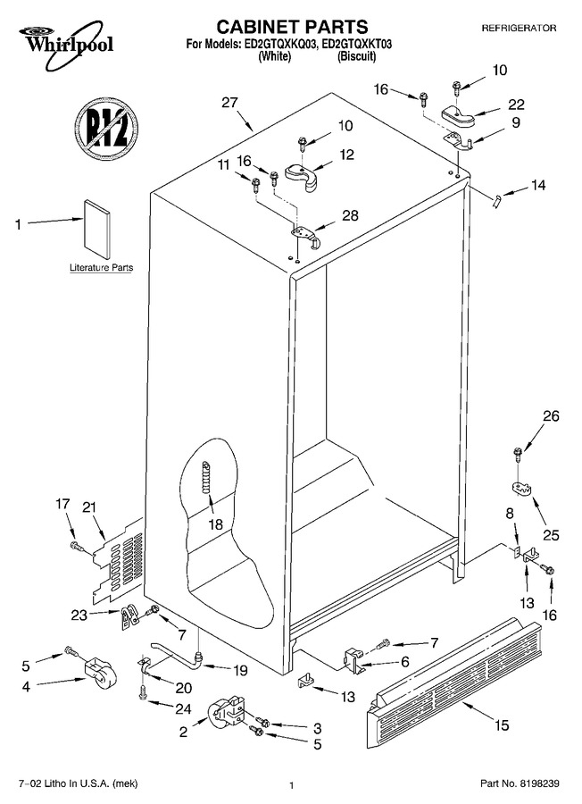 Diagram for ED2GTQXKT03