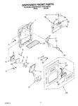 Diagram for 08 - Dispenser Front