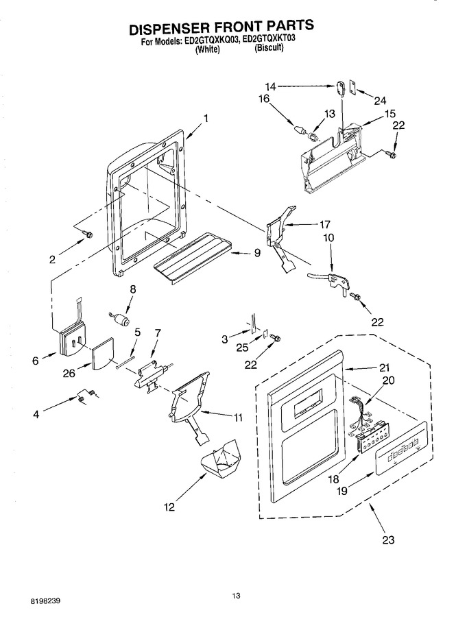 Diagram for ED2GTQXKT03