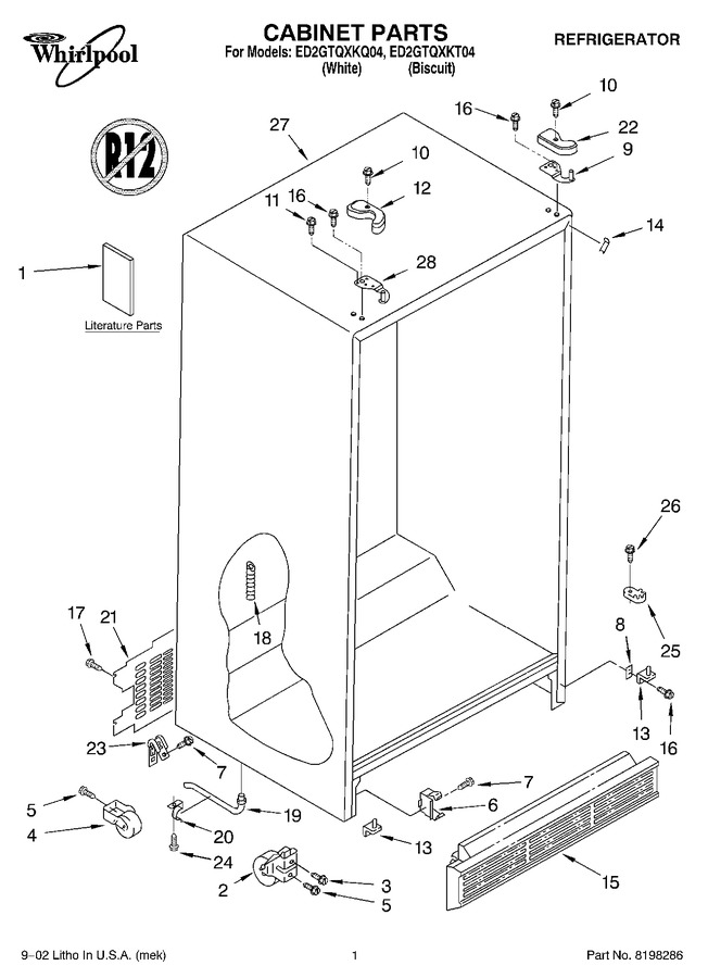 Diagram for ED2GTQXKQ04