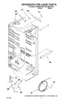 Diagram for 02 - Refrigerator Liner Parts