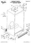 Diagram for 01 - Cabinet Parts