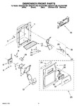 Diagram for 08 - Dispenser Front Parts