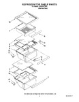 Diagram for 03 - Refrigerator Shelf Parts