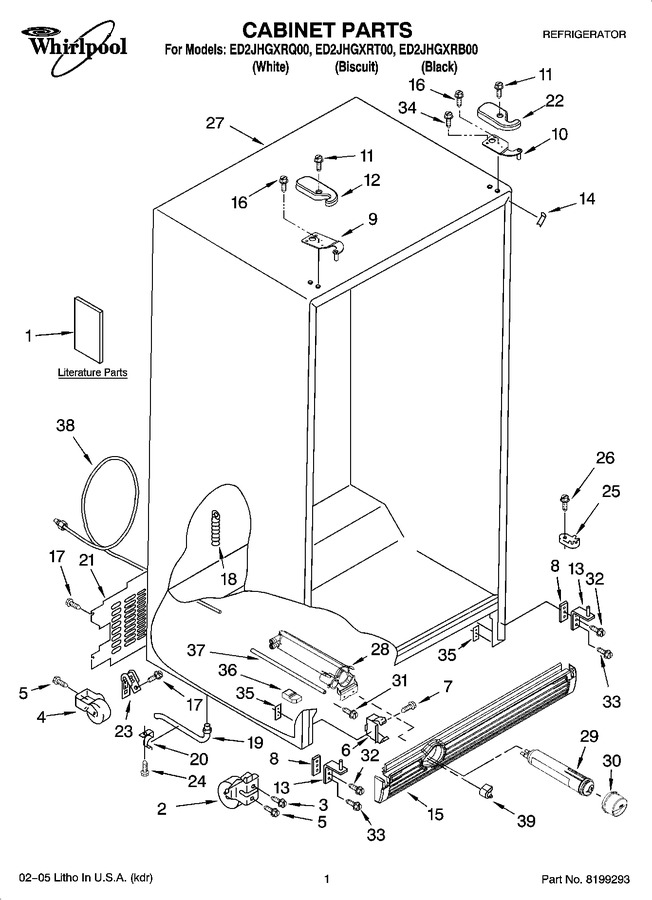 Diagram for ED2JHGXRQ00