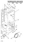 Diagram for 02 - Refrigerator Liner Parts