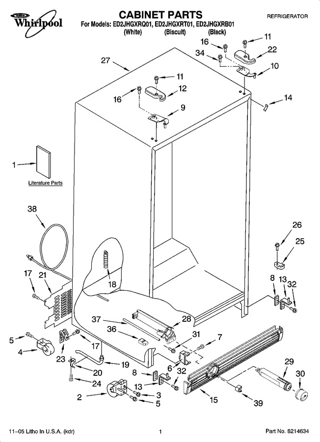 Diagram for ED2JHGXRT01