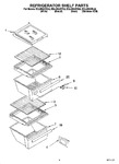 Diagram for 03 - Refrigerator Shelf Parts