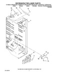 Diagram for 02 - Refrigerator Liner Parts