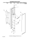 Diagram for 07 - Freezer Door Parts