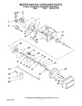 Diagram for 05 - Motor And Ice Container Parts