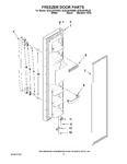 Diagram for 07 - Freezer Door Parts