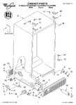 Diagram for 01 - Cabinet Parts