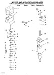 Diagram for 05 - Motor And Ice Container Parts